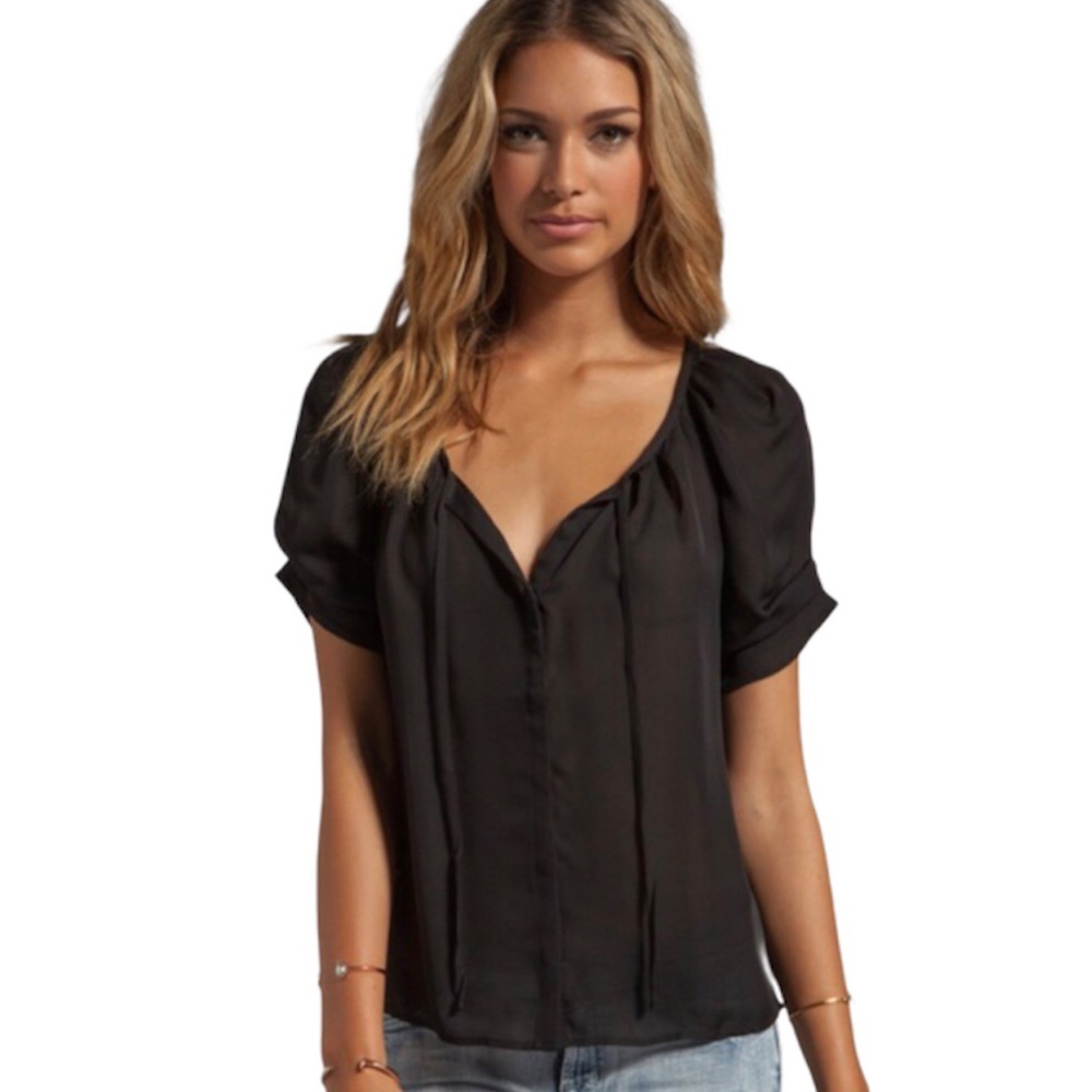 Joie Black Blouse